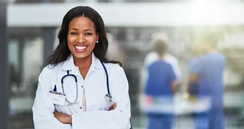 Family Nurse Practitioner with Post Master's Certificate Smiling